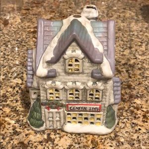 Porcelain House Candle Holder🕯❄️